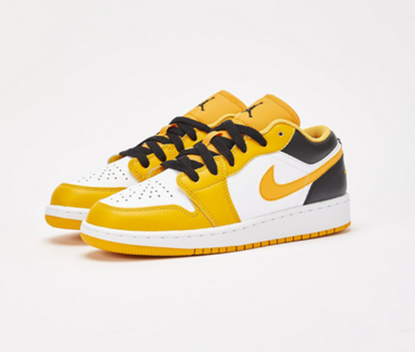 Men's Running Weapon Air Jordan 1 Low Yellow Shoes 454 Men's Running Weapon Air Jordan 1 Low Yellow Shoes 454